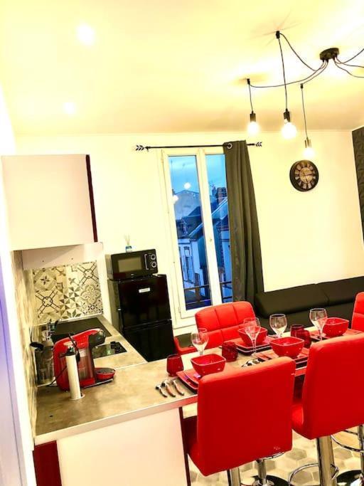 Le Led Room,Centre Ville Place De Parking Gratuite 상스 외부 사진