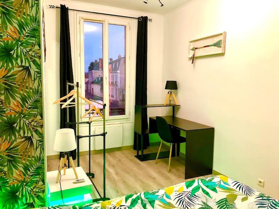 Le Led Room,Centre Ville Place De Parking Gratuite 상스 외부 사진
