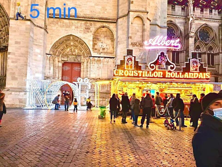 Le Led Room,Centre Ville Place De Parking Gratuite 상스 외부 사진